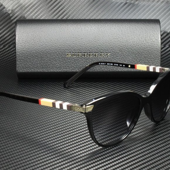 Burberry Black 57mm Women's Sunglasses - Picture 1 of 4